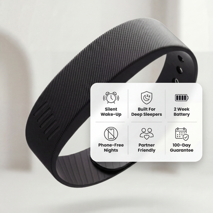 Silent Wake-Up Wrist Alarm