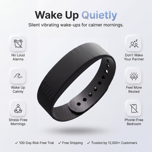 Silent Wake-Up Wrist Alarm